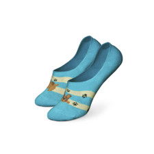 Veselé extra nízké ponožky Dedoles Psi a pruhy (DNS123) L