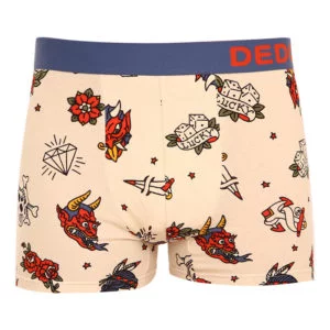 Veselé pánské boxerky Dedoles Old school tetování (GMMT917) M