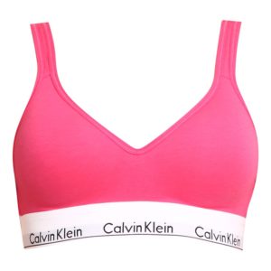 Dámská podprsenka Calvin Klein růžová (QF5490E-VGY) S