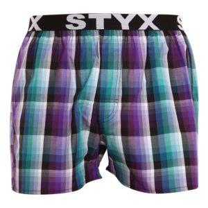 Pánské trenky Styx sportovní guma vícebarevné (B928) XXL