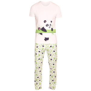 Veselé pánské pyžamo Dedoles Panda a bambus (D-M-SW-MP-C-C-1443) M