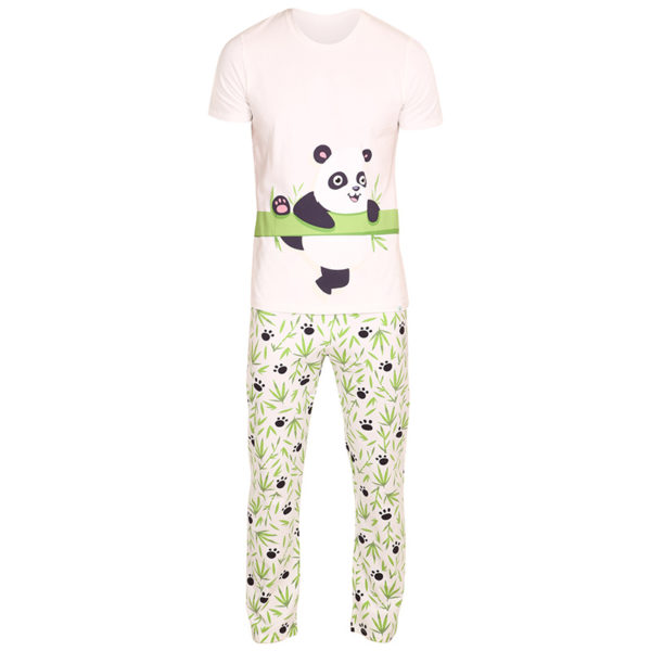 Veselé pánské pyžamo Dedoles Panda a bambus (D-M-SW-MP-C-C-1443) XXL