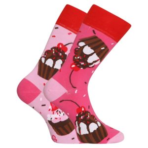Veselé ponožky Dedoles Růžové koláčky (GMRS250) L