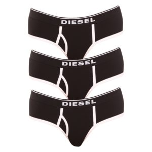 3PACK dámské kalhotky Diesel černé (00SQZS-0EAUF-E4101) S