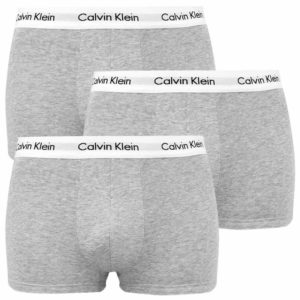 3PACK pánské boxerky Calvin Klein šedé (U2664G-KS0) L