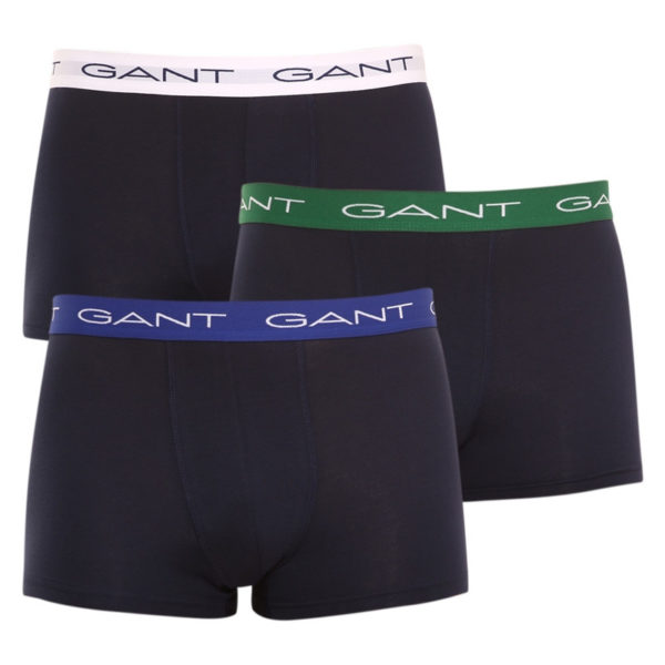 3PACK pánské boxerky Gant modré (902223003-433) L