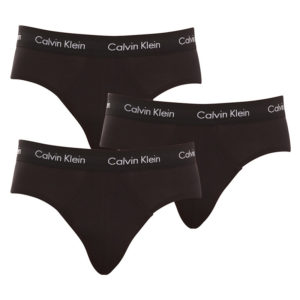 3PACK pánské slipy Calvin Klein černé (U2661G-XWB) M