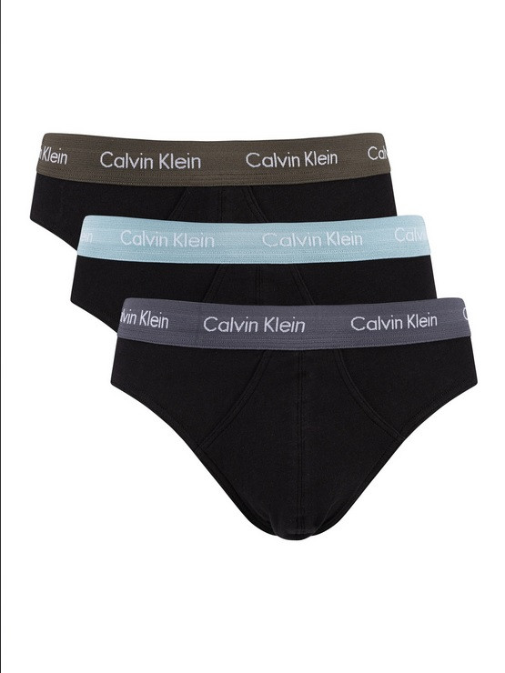 3PACK pánské slipy Calvin Klein vícebarevné (U2661G-6EW) XL