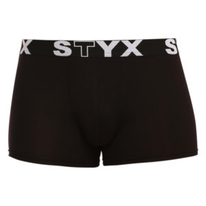 Pánské boxerky Styx sportovní guma černé (G960) M