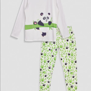 Veselé dámské pyžamo Dedoles Panda a bambus (D-W-SW-WP-C-C-1443) M