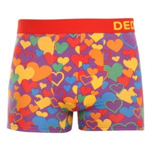 Veselé pánské boxerky Dedoles Pestrobarevná láska (GMMT1315) XL