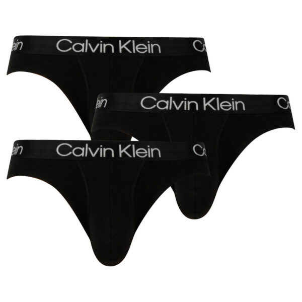 3PACK pánské slipy Calvin Klein černé (NB2969A-7VI) XXL