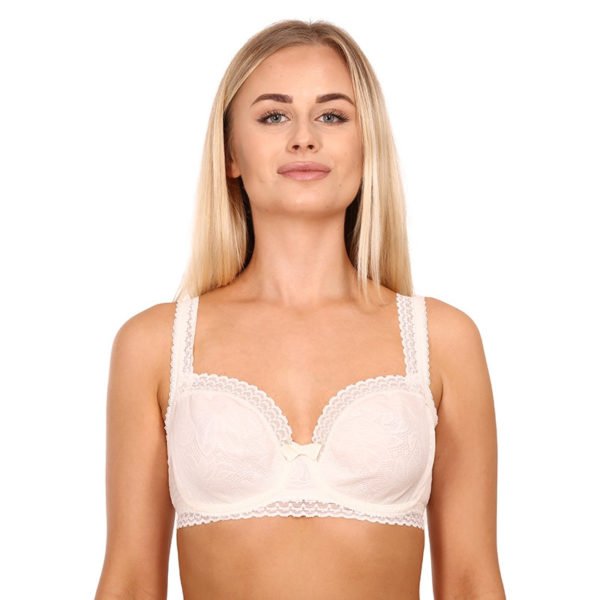 Dámská podprsenka Playtex s kosticemi bílá (PX0007I2-03Z) 80B