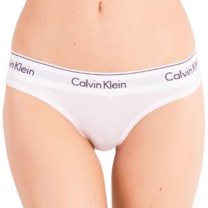 Dámská tanga Calvin Klein bílá (QF5117E-100) 3XL