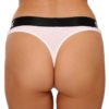 Dámská tanga Styx sportovní guma bílá (IT1061) M - Image 2