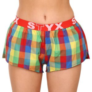 Dámské trenky Styx sportovní guma vícebarevné (T925)  M