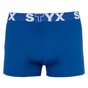 Pánské boxerky Styx sportovní guma nadrozměr tmavě modré (R968) 3XL