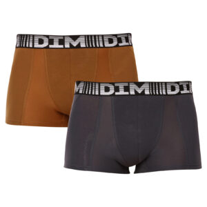 2PACK pánské boxerky DIM vícebarevné (DI0001N1-AA3) XL