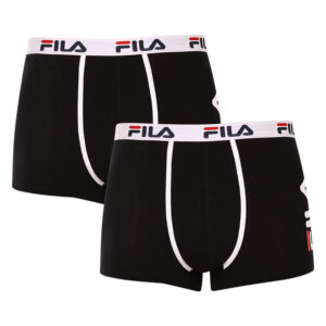 2PACK pánské boxerky Fila černé (FU5040/2-200) L