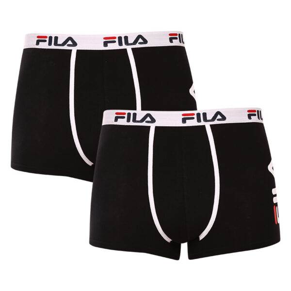 2PACK pánské boxerky Fila černé (FU5040/2-200) XXL