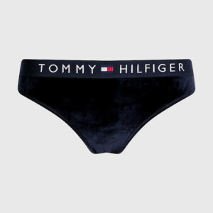 Dámské kalhotky Tommy Hilfiger mikroplyš černé (UW0UW03982 BDS) L