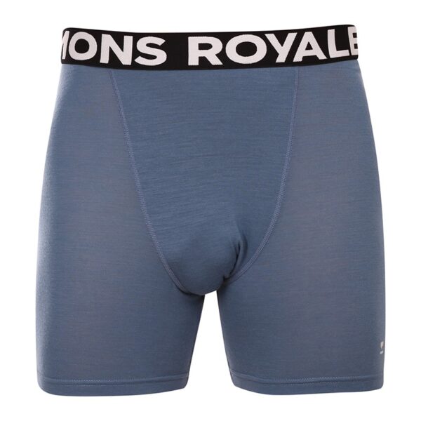 Pánské boxerky Mons Royale merino modré (100088-1169-376) XL