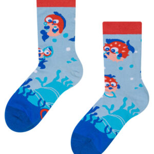 Veselé dětské ponožky Dedoles Vtipný čtverzubec (D-K-SC-RS-C-C-243) 27/30
