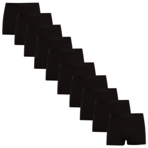 10PACK pánské boxerky Nedeto černé (10NDTB001) 5XL