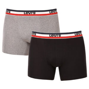 2PACK pánské boxerky Levis vícebarevné (905005001 004) L