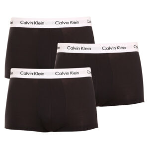 3PACK pánské boxerky Calvin Klein černé (U2664G-001) XL