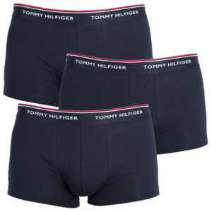 3PACK pánské boxerky Tommy Hilfiger černé (1U87903841 990) L