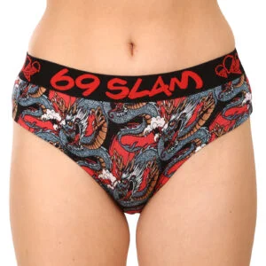 Dámské kalhotky 69SLAM moon dragon red (GWBMND-BB) S