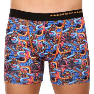Pánské boxerky 69SLAM fit alien eye (MBYALE-PO) L