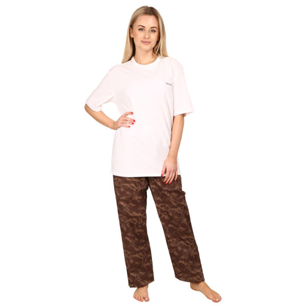 Dámské pyžamo Calvin Klein vícebarevné (QS6976E-C80) M