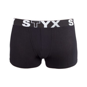 Dětské boxerky Styx sportovní guma černé (GJ960) 9-11 let