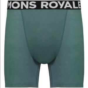 Pánské boxerky Mons Royale merino zelené (100088-1169-368) L