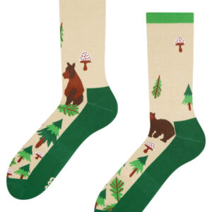 Veselé ponožky Dedoles Lesní medvěd (D-U-SC-RSS-C-C-1652) S
