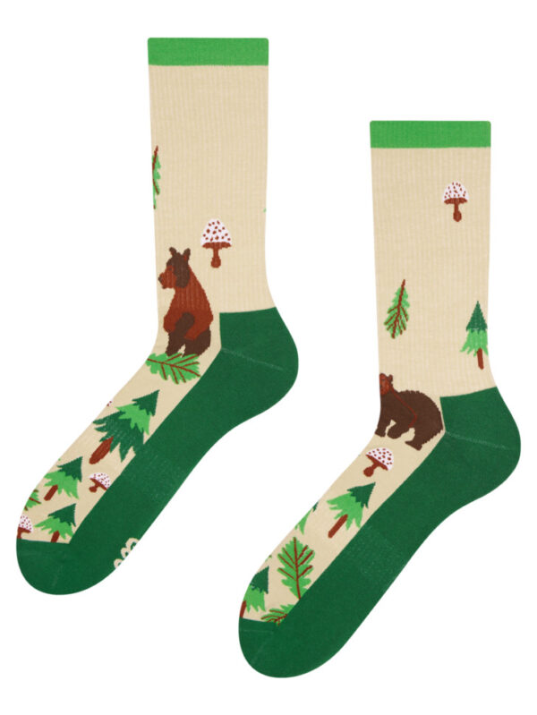 Veselé ponožky Dedoles Lesní medvěd (D-U-SC-RSS-C-C-1652) S