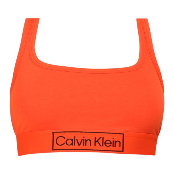 Dámská podprsenka Calvin Klein oranžová (QF6768E-3CI) M