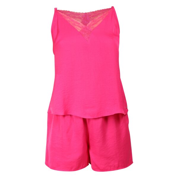 Dámské pyžamo Tommy Hilfiger růžové (UW0UW04446 TP1) L