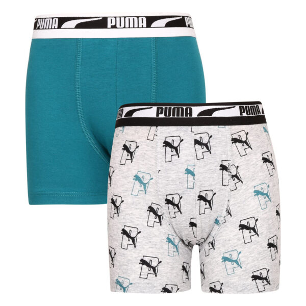 2PACK chlapecké boxerky Puma vícebarevné (701221349 001) 164