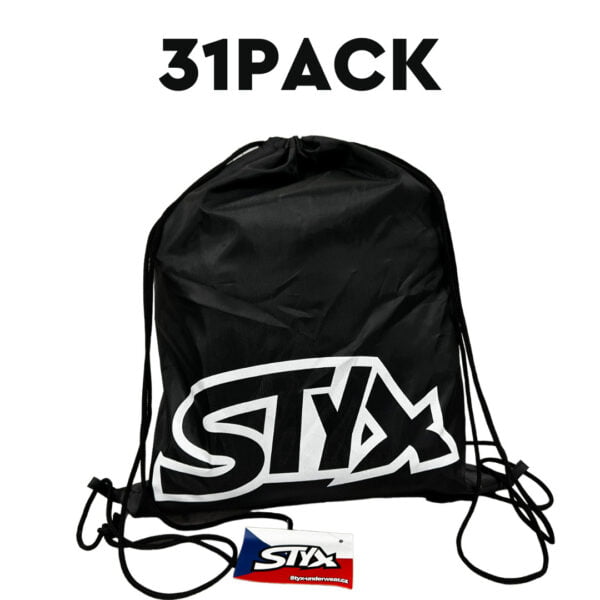 31PACK pánské trenky Styx klasická guma - trenky na měsíc S