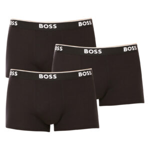 3PACK pánské boxerky Hugo Boss černé (50475274 001) S