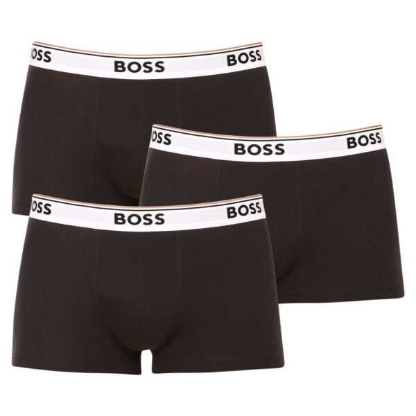 3PACK pánské boxerky BOSS černé (50475274 994) M