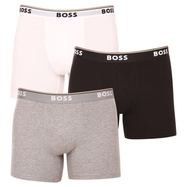 3PACK pánské boxerky BOSS vícebarevné (50475282 999) S