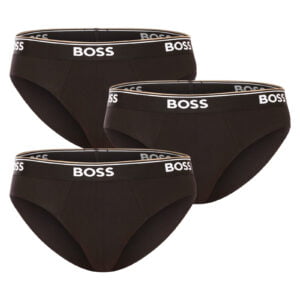 3PACK pánské slipy Hugo Boss černé (50475273 001) S