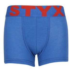 Dětské boxerky Styx sportovní guma modré (GJ967) 4-5 let