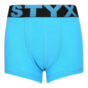 Dětské boxerky Styx sportovní guma světle modré (GJ1169) 4-5 let