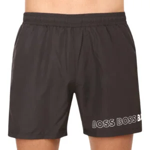 Pánské plavky BOSS černé (50469590 007) L