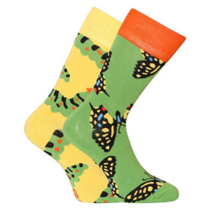 Veselé bambusové ponožky Dedoles Motýl vidloocas (D-U-SC-RS-C-B-1548) L